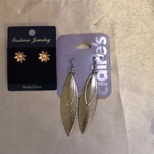 Two pair earrings